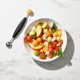 Double cuillère à fruit ou légume