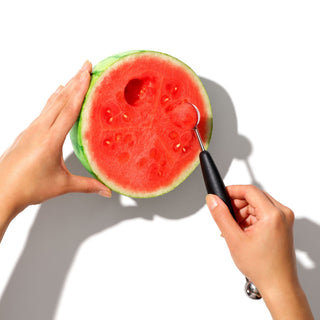Double cuillère à fruit ou légume