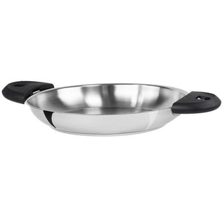 Poêle inox amovible