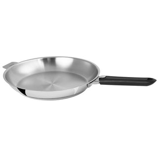 Poêle inox amovible