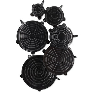 Couvercle extensibles en silicone 6 pièces