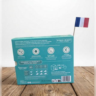 Lessive en feuilles