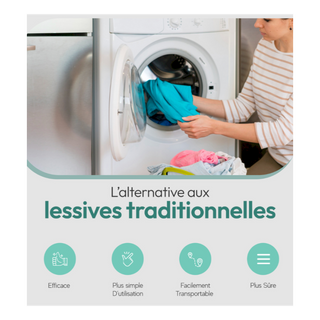Lessive en feuilles