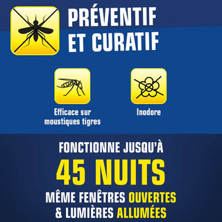 Prise anti-moustques avec recharge