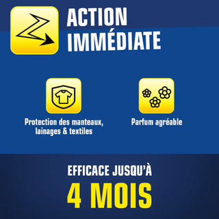 Pastilles anti-mites des vêtements