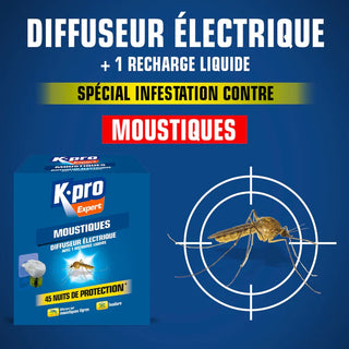 Prise anti-moustques avec recharge
