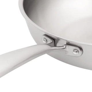 Poêle inox triply