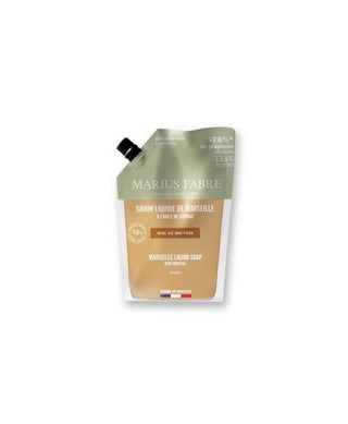 Savon liquide de Marseille Miel de Bruyère Eco recharge 1L