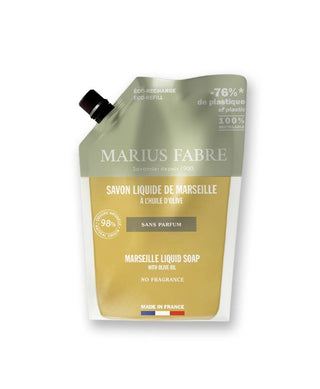 Savon liquide de Marseille non parfumé 1L