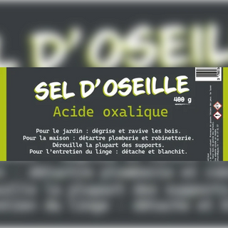 Sel d'oseille / acide oxalique