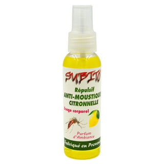 Répulsif anti-moustiques à la citronnelle